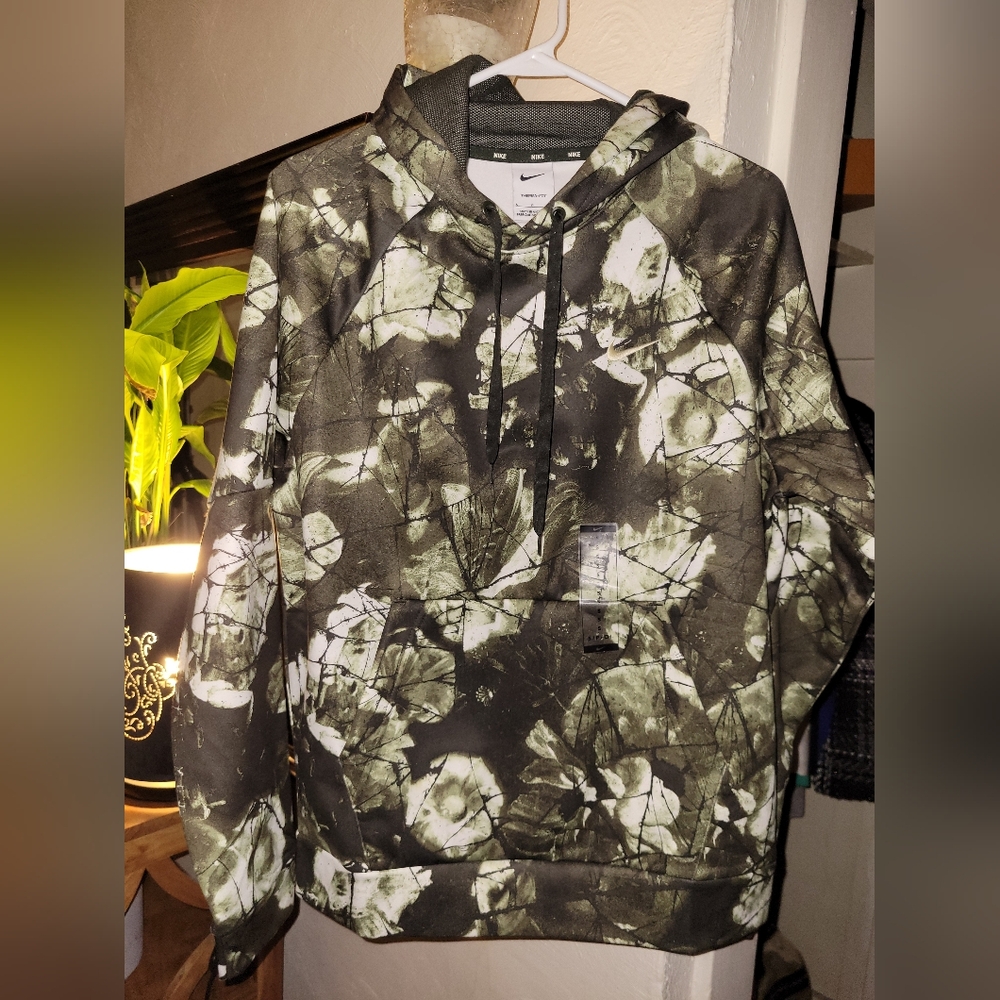 Mens NIKE THERMA FIT Sweatshirt Hoodie S